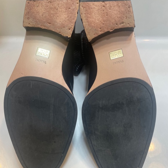 Black leather boots - Picture 4 of 4